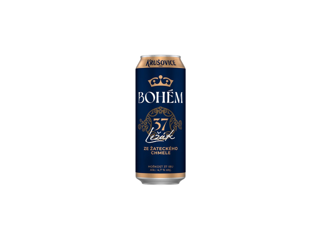 KRUŠOVICE Bohém pivo 0,5l