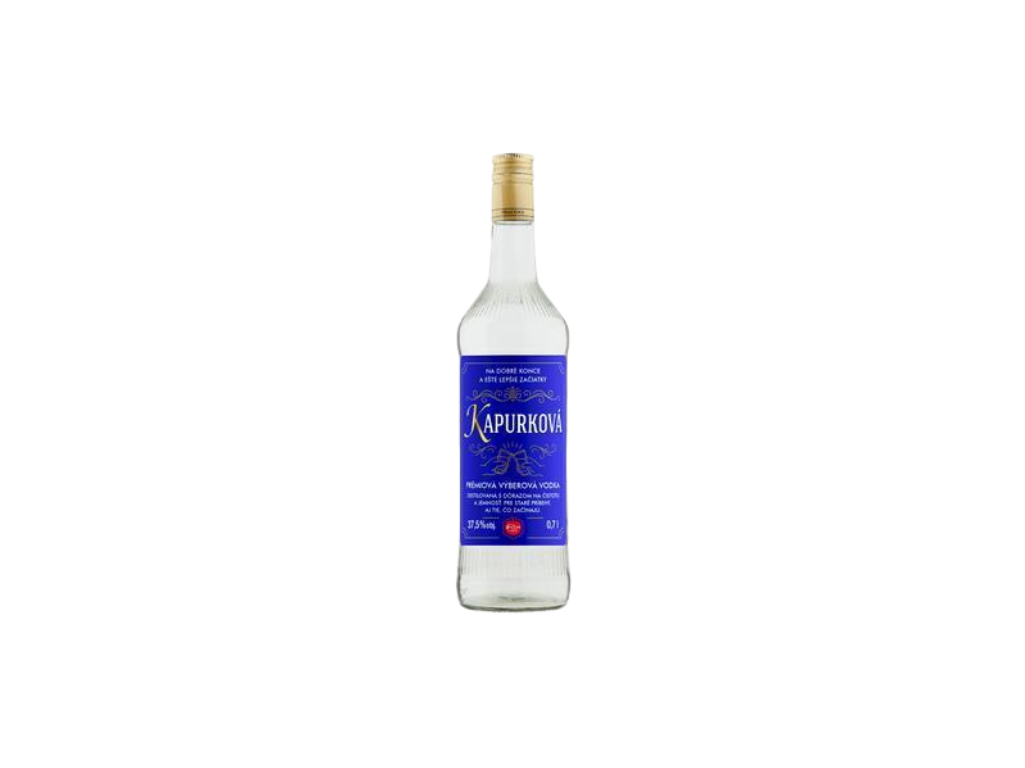 VODKA KAPURKOVÁ 37,5% 0.7l